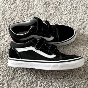 Kids Boys Girls Vans Velcro Shoes 👟